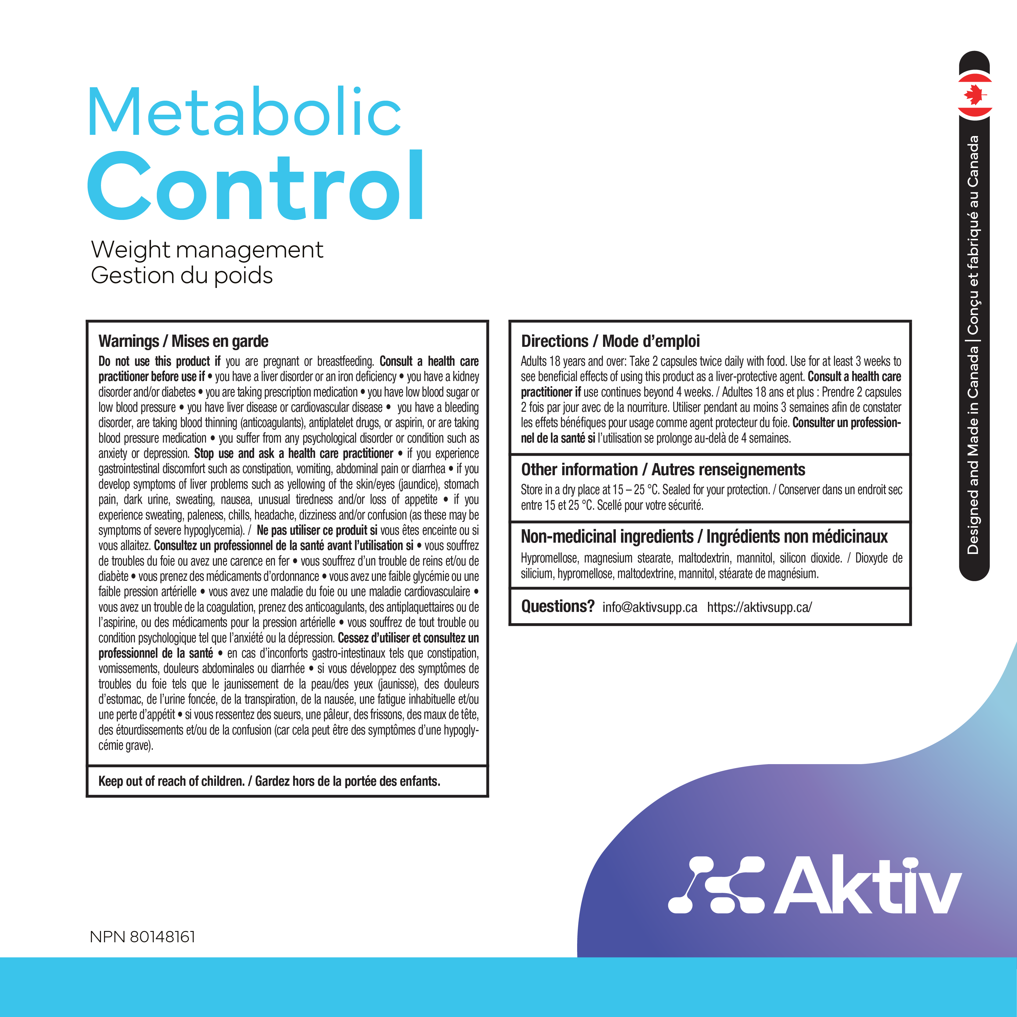 Image of Metabolic Control